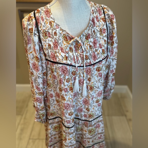 UMGEE Floral Print Boho Midi Dress - Picture 3 of 9